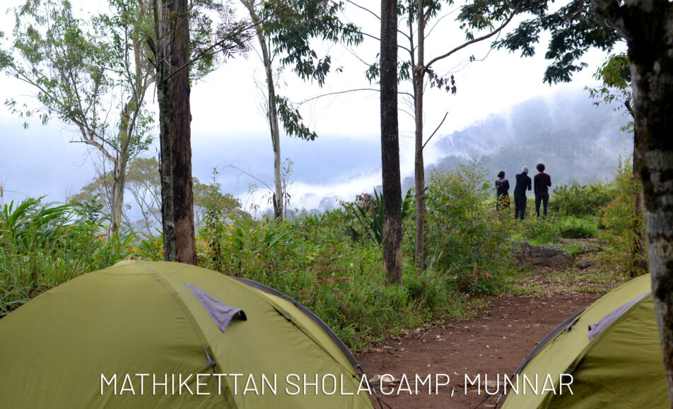 Mathikettan Shola camping i kerala