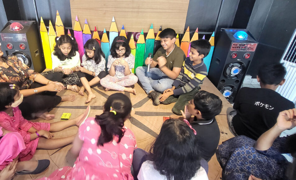 story teeling session for kids at kochi